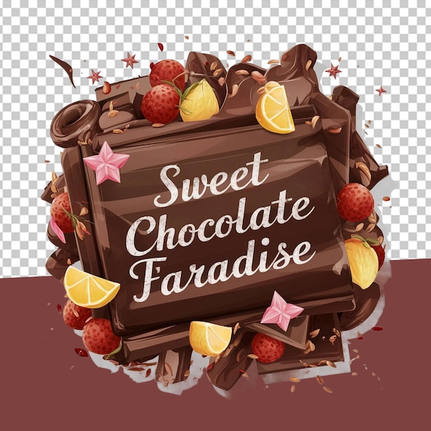 World Chocolate Day PNG Illustration