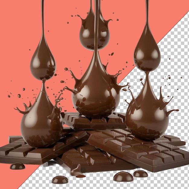 World Chocolate Day PNG Illustration