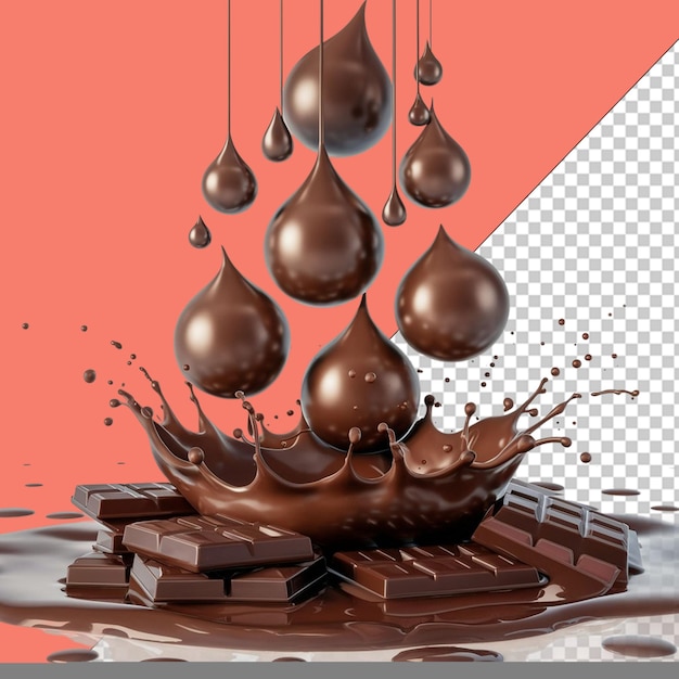 World Chocolate Day PNG Illustration