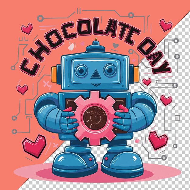 World Chocolate Day PNG Illustration