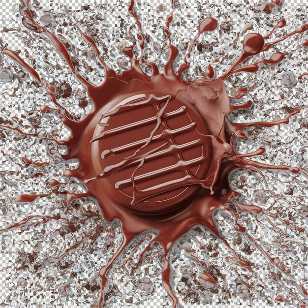 PSD world chocolate day png illustration