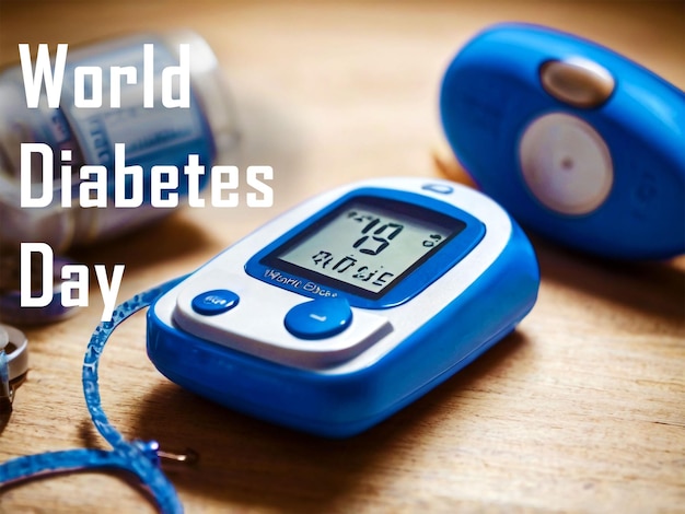 World diabetes day awareness Abstact Banner