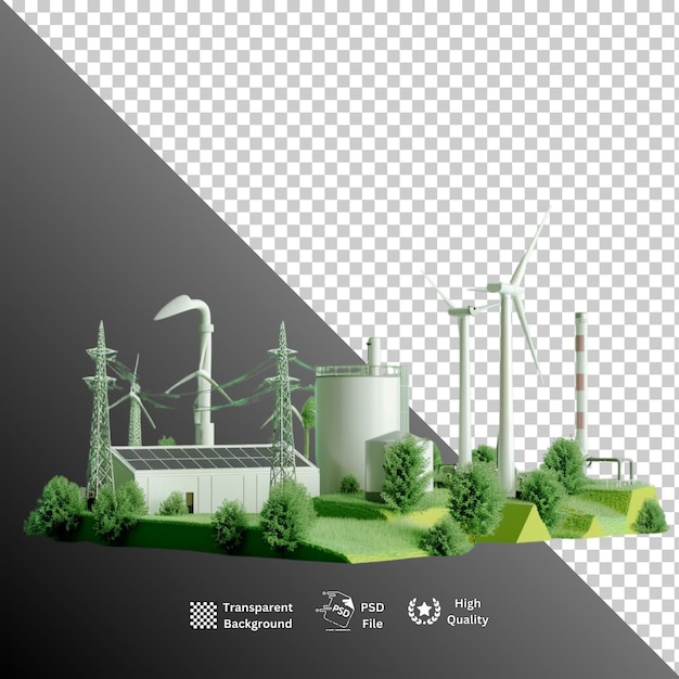 World Energy Conservation Day isolated image on transparent background