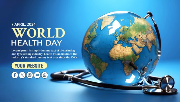 World Health Day Social Media Banner