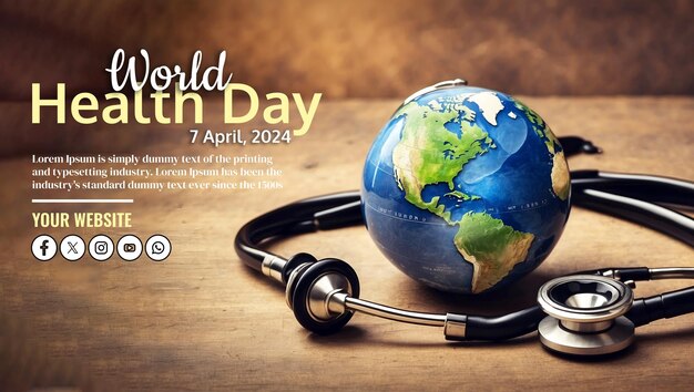 World Health Day Social Media Banner