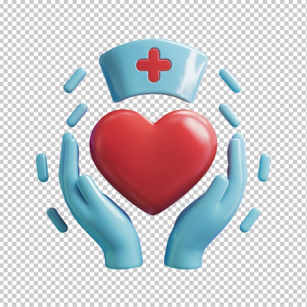 PSD world heart day banner design