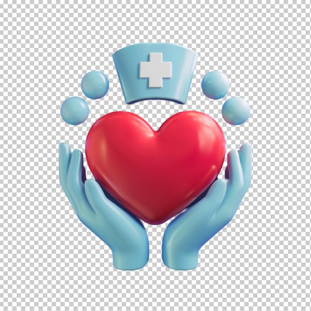 PSD world heart day banner design