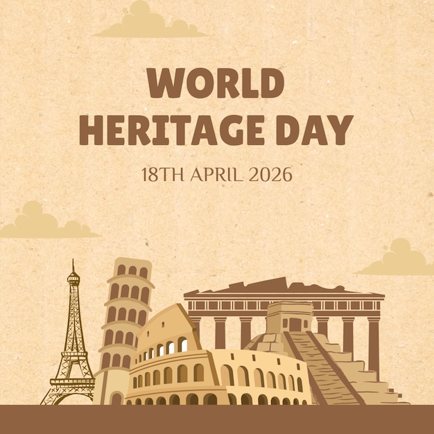 PSD world heritage day celebration 1h april design