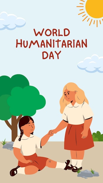 PSD world humanitarian day design