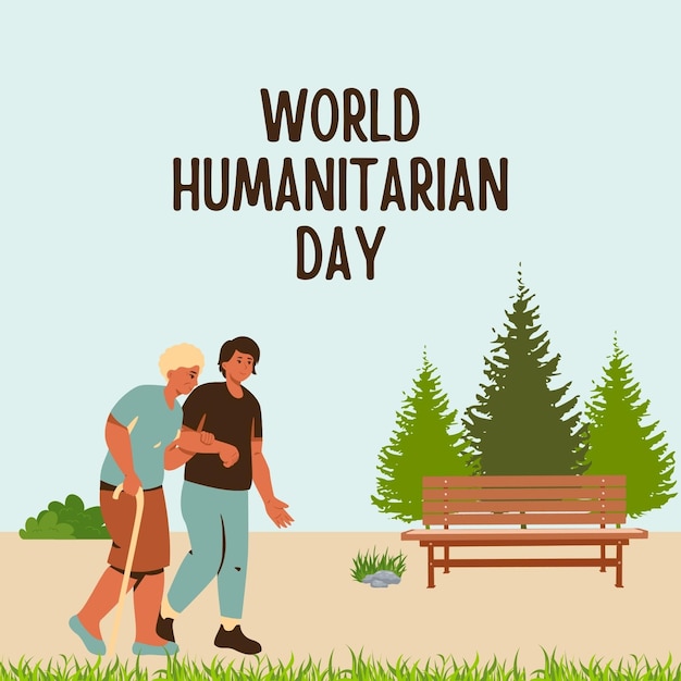 PSD world humanitarian day design