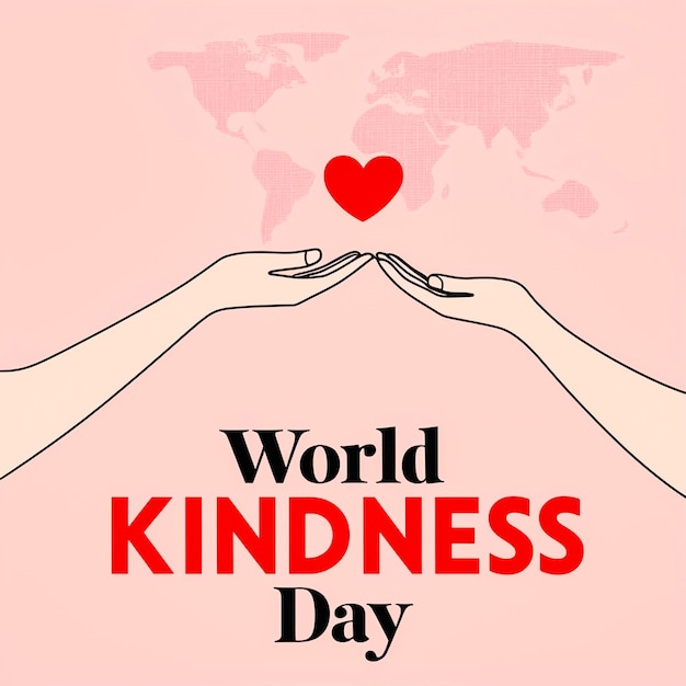 PSD world kindness day social media post