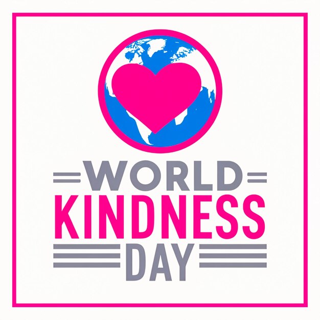 World kindness day social media post