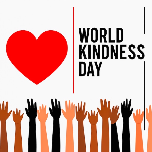 World kindness day social media post