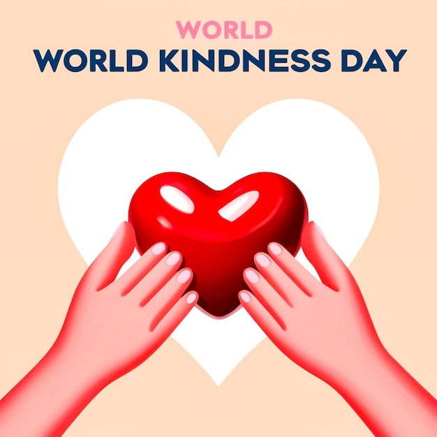 World kindness day social media post