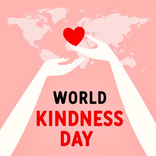 World kindness day social media post