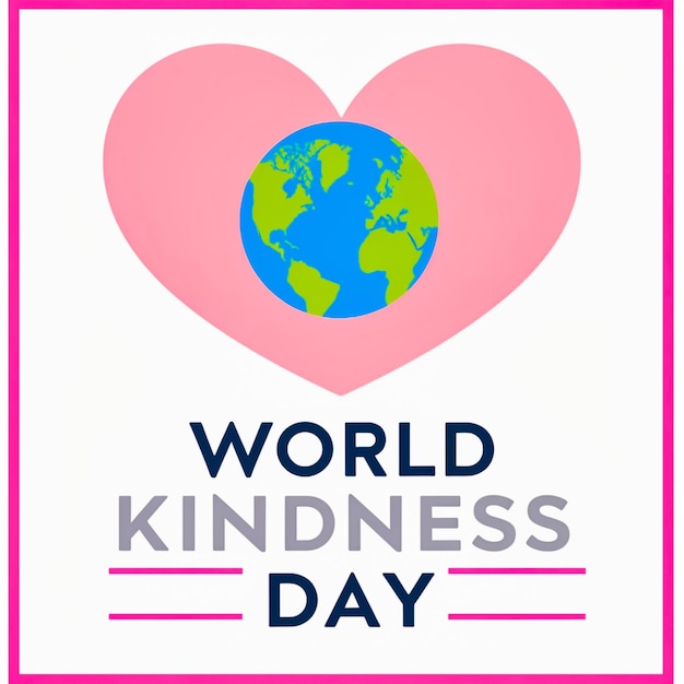 PSD world kindness day social media post