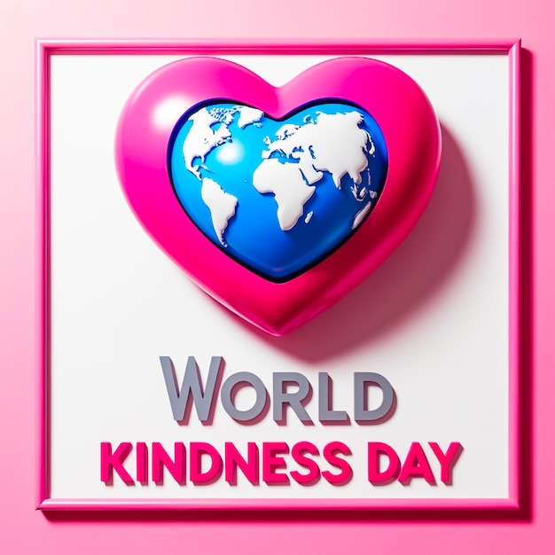 World kindness day social media post