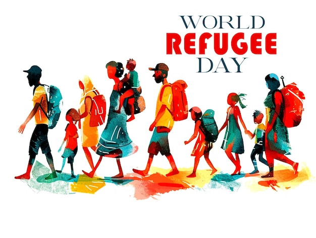 world migration day celebration poster design