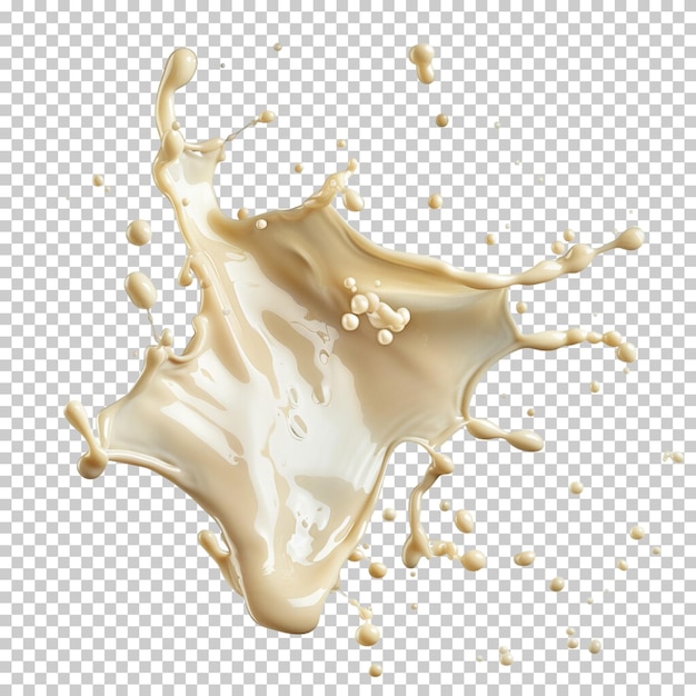 World milk day milk or yogurt splashes flowing cream milk bottle cow isolated png background