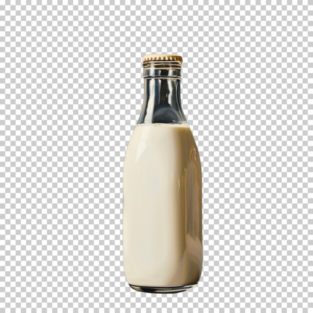 World milk day milk or yogurt splashes flowing cream milk bottle cow isolated png background