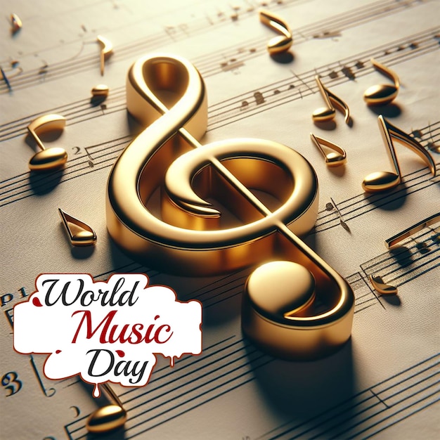 World Music Day Celebration PSD