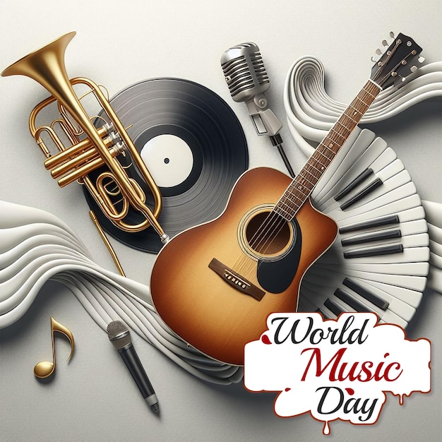 World Music Day Celebration PSD