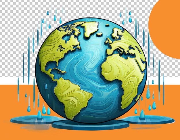 PSD world ozone day png illustration