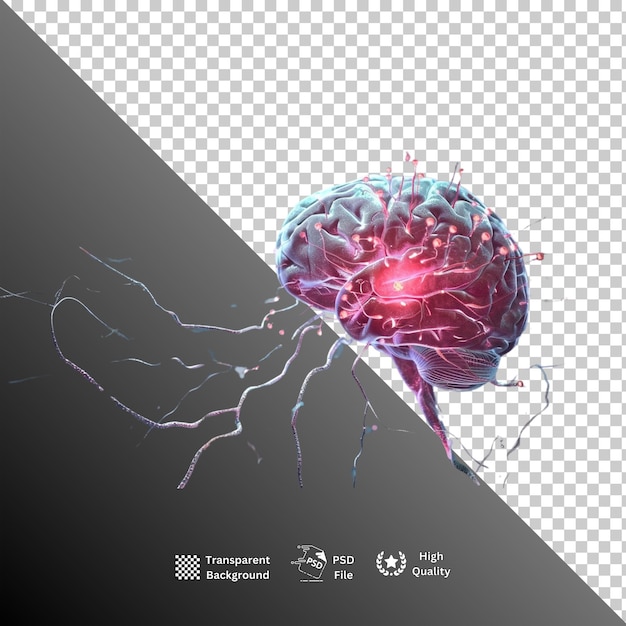 PSD world stroke day isolated on transparent background