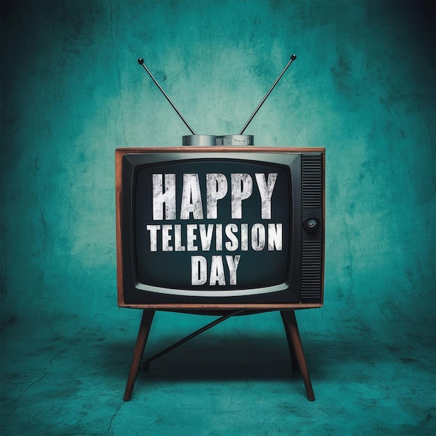 World Television Day Abstact Design