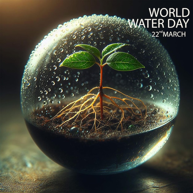 world water day background