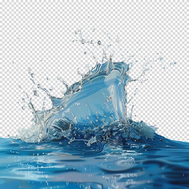 World water day isolated on transparent background