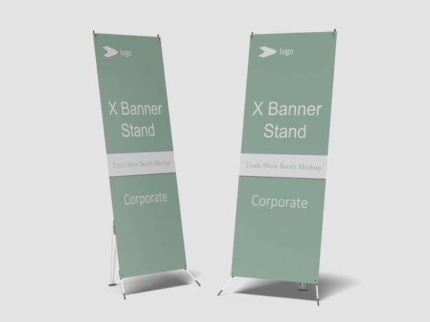 X-Banner Mockup