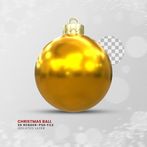 PSD xmas 3d realistic balls merry christmas and happy new year festive 3d balls