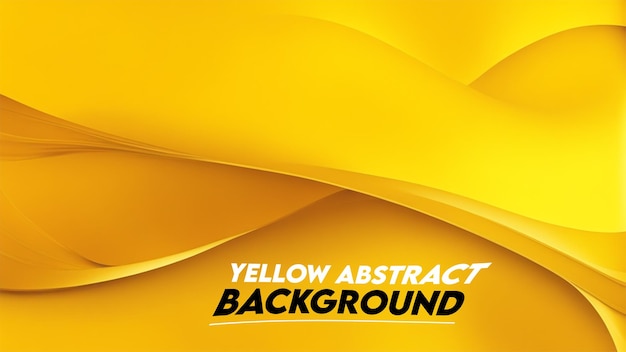 Yellow abstract Background