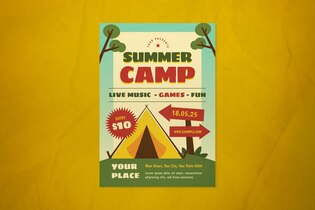 Summer camp flyers