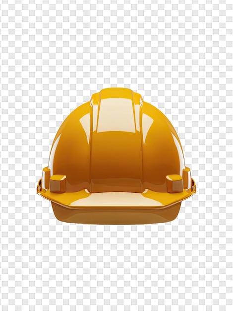 the yellow helmet of the hood