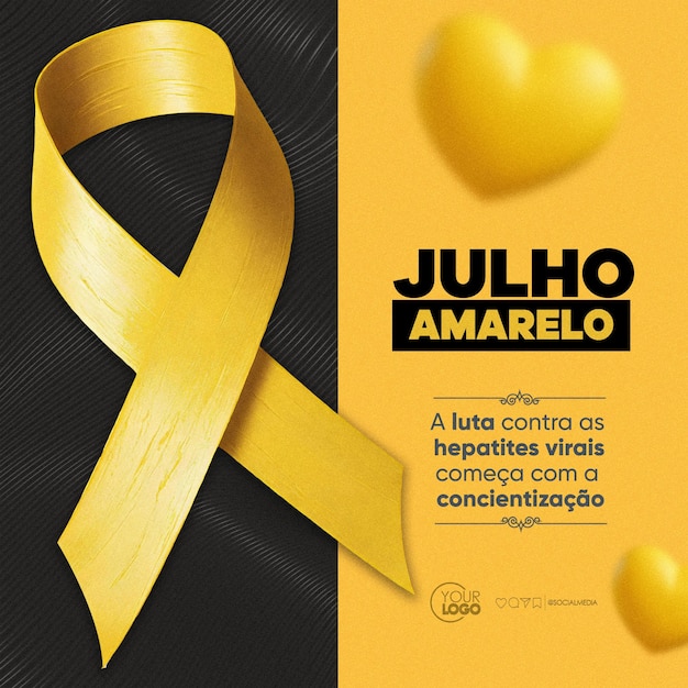 a yellow ribbon with a yellow ribbon on it