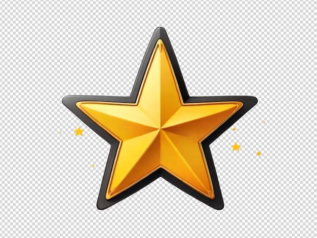 Yellow star png transparent