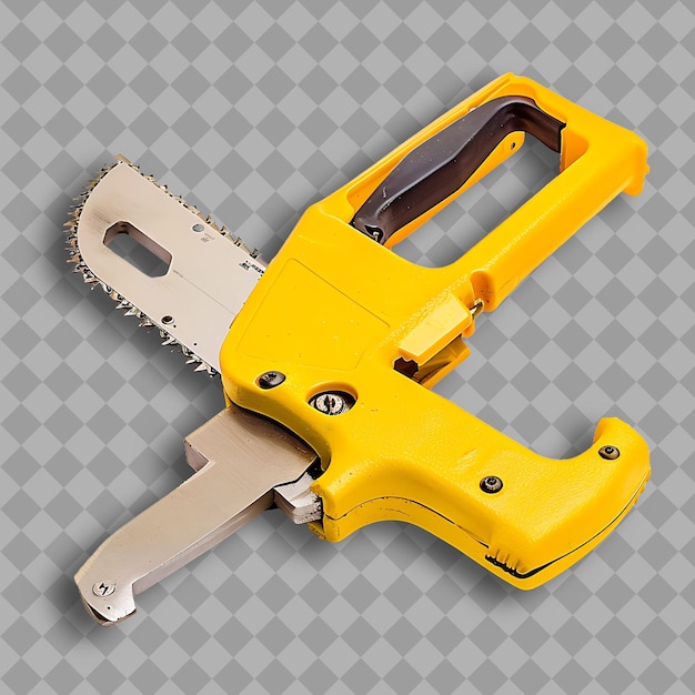 PSD a yellow tool that has a hole in the middle