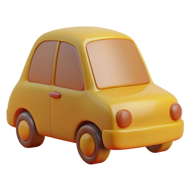 a yellow toy car with the word quot yellow quot on the side