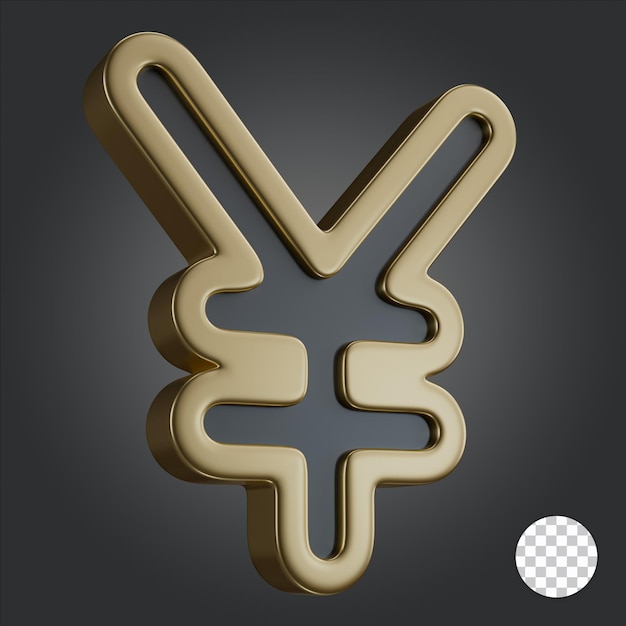 Yen 3d icon