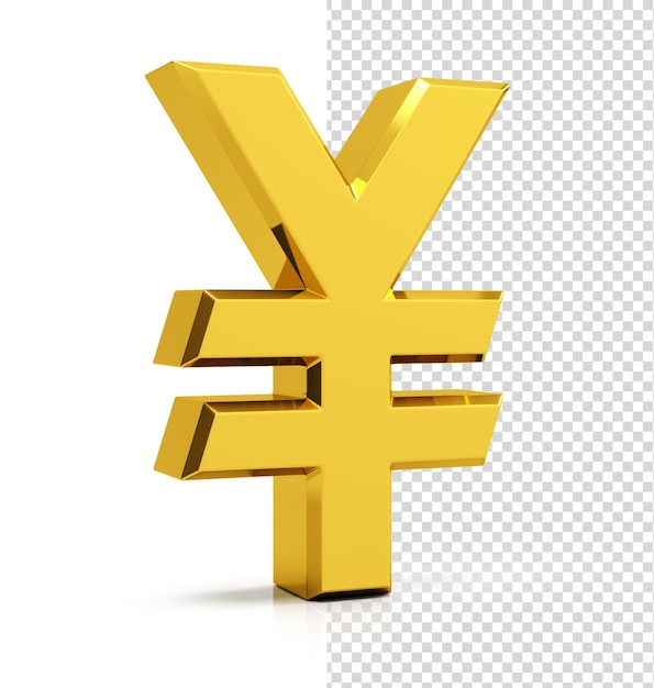 The yen and yuan symbol