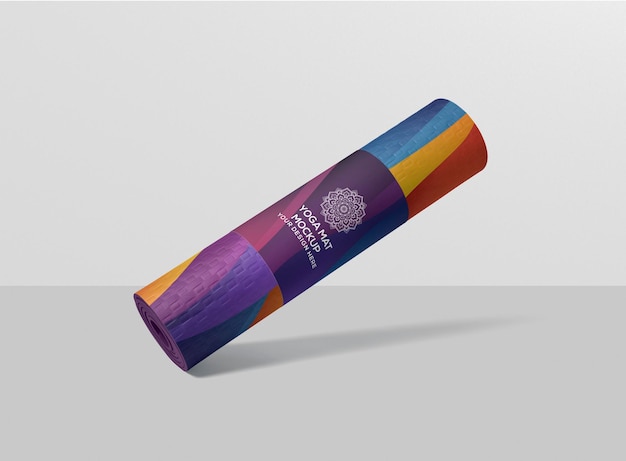 PSD yoga mat mockup