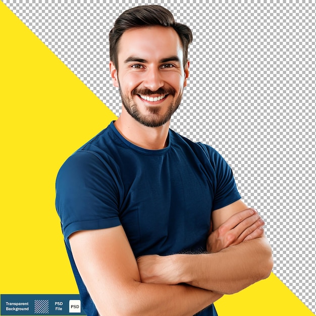 Young Entrepreneur 33 Years Old Transparent Background PNG PSD