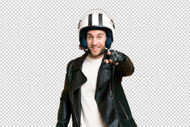 PSD young handsome blonde man over isolated chroma key background