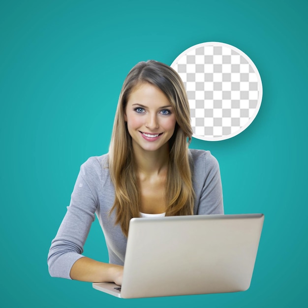 Young smiling afro american woman waving hand to laptop