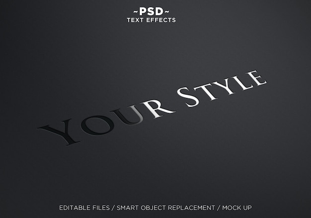 Your Style text effect