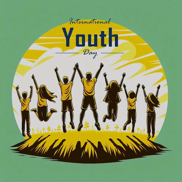 youth day social media banner template