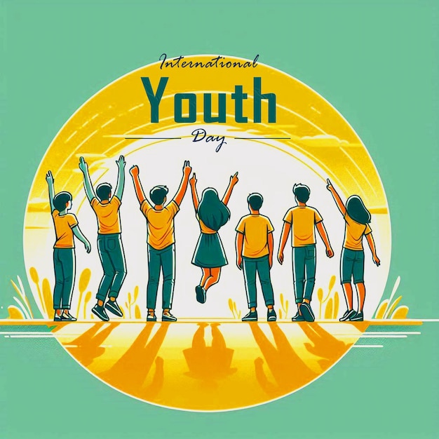 PSD youth day social media banner template