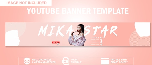 youtube banner template